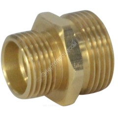 Ниппель латунь переходной Ду 20х15 (3/4"х1/2") НР