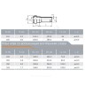 Труба НПВХ с раструбом коричневая Дн 110х3,2 б/нап L=4,0м в/к SN4 Агригазполимер