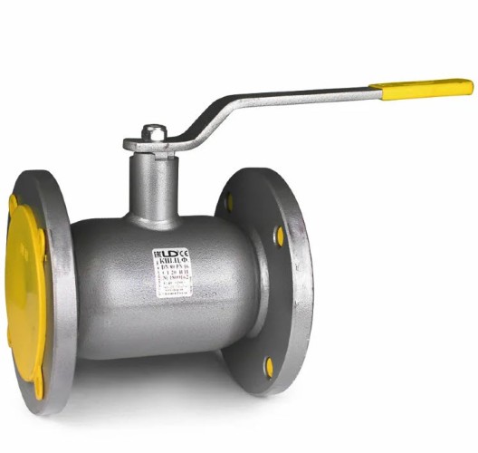 Кран шаровой стальной LD Ду40 Ру40 КШ.Ц.Ф.040.040.П/П.02, ф/ф, рук. с КОФ