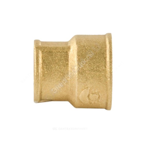 Муфта латунь переходная Ду 32х20 (1 1/4"х3/4") ВР/ВР VALFEX VF.240.L.114.034