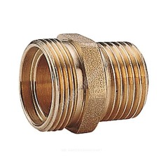 Ниппель латунь переходной Ду 15х18 (1/2") НР R180R Giacomini R180RY016