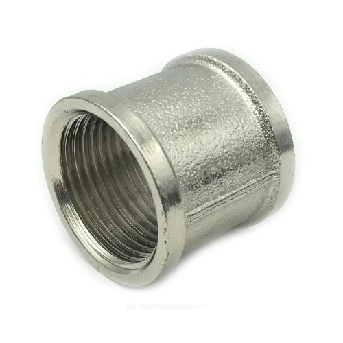 Муфта латунь никель Ду 20 (3/4") ВР SantechSystems