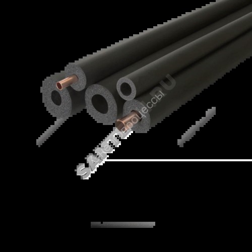 Трубка вспененный полиэтилен BLACK STAR 25/6 L=2м Тмакс=95°C черный Energoflex EFXT025062BS