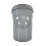 Отвод НПВХ серый Дн 50х45гр б/нап в/к ТУ 6-49-33-92 Агригазполимер
