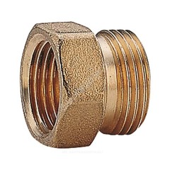 Переход латунь Ду 15х16 (1/2") ВР/НР R180FR Giacomini R180RY055