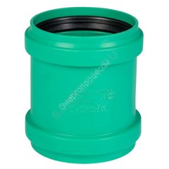 Муфта PP-MD ремонтная зелёная KG2000 KG2000U Дн 400 б/нап в/к Ostendorf 778900