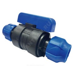 Кран шаровой компрессионный Дн 25х25 Ру16 VALFEX 121001232525
