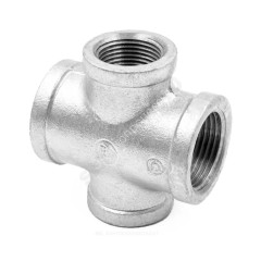 Крест прямой чугун оц Ду 40 (1 1/2") ВР/ВР Fittex PLUS