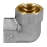 Угольник латунь никель Ду 40 (1 1/2") ВР/ВР 9001 ГОСТ 32585-2013 Aquasfera 9001-05