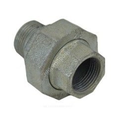 Соединитель прямой американка чугун оц Ду 20 (3/4") ВР/НР Fittex