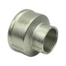 Муфта латунь никель переходная Ду 25х15 (1"х1/2") ВР/ВР SantechSystems