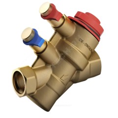 Клапан балансировочный автомат латунь Dynamic Ду 50 G2" Ру25 ВР без ниппелей BROEN 4860000h-000001