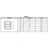 Муфта прямая чугун оц Ду 25 (1") ВР Fittex PLUS