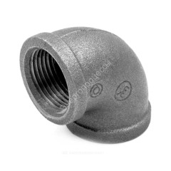 Угольник проходной чугун Ду 40 (1 1/2") ВР/ВР Fittex PLUS