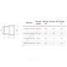 Муфта латунь никель переходная Ду 25х15 (1"х1/2") ВР/ВР VALFEX VF.240.N.100.012