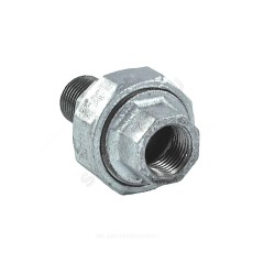 Соединитель прямой американка чугун оц Ду 25 (1") ВР/НР Fittex PLUS