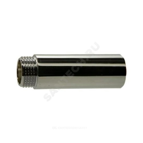 Удлинитель латунь хром Ду 15 (1/2") L=90мм ВР/НР SantechSystems