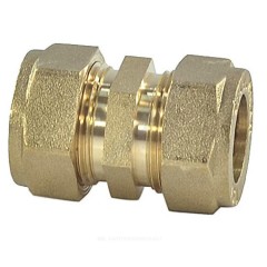 Муфта латунь 15A обжим STAHLMANN SSWL15/150BEF