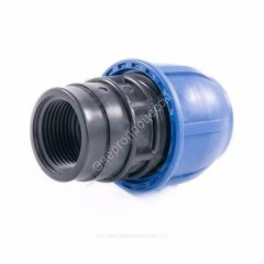 Муфта компрессионная ПЭ Дн 63х1 1/2" ВР Ру10 RTP (РосТурПласт) 18328