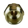 Муфта для PE-X труб радиальная латунь Дн 20х1/2" НР РОС