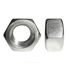 Гайка стальная оц М16 к.п. 5 шестигранная вес DIN 934 (5915/5927) HICL
