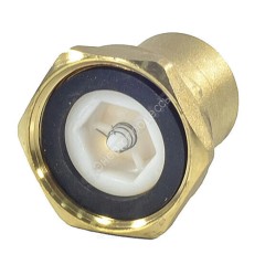 Соединение для подключения насоса латунь 1 1/2"x1" ВР с обратным клапаном R39 Giacomini R39Y001