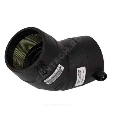 Отвод электросварной ПЭ100 Дн 315х45гр Ру16 SDR11 SMART JOINT EFL4315A