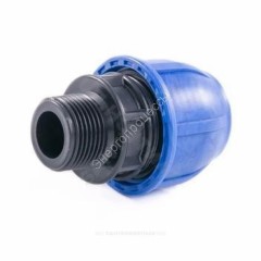 Муфта компрессионная ПЭ Дн 63х1" НР Ру10 RTP (РосТурПласт) 22062