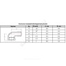 Угольник проходной чугун Ду 40 (1 1/2") ВР/НР Fittex PLUS