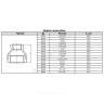 Муфта переходная чугун оц Ду 40х32 (1 1/2"х1 1/4") ВР Fittex PLUS