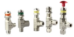 Клапан предохранительный CIR-LOK HSME RV1-NPT4-FNPT4-03 S-316 / Серия RV1 / Нержавеющая сталь 316L / Уплотнение VMQ / Внешняя резьба 1/4" NPT - Внутренняя резьба 1/4" NPT / Проход 3,4 мм / Cv 0,41 / Без пружины / Макс. рабочее давление: 413 бар / Рабочая 
