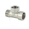 Тройник латунь никель Ду 20 (3/4") ВР/ВР/НР SantechSystems