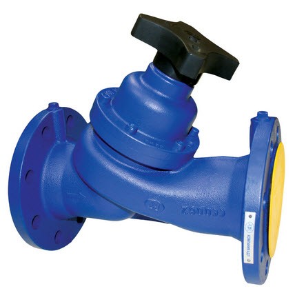 Клапан балансировочный чугун ГРАНБАЛАНС КБЧ.01.10.050.16.Ф/Ф Ду 50 Ру 16