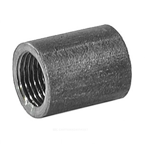 Муфта сталь Ду 15 1/2" ВР с фаской АС