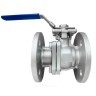 Кран шаровой нерж Ду 250 Ру16 фл L=450мм под электропривод с рукояткой ISO F14/F16 полнопроходной Benarmo