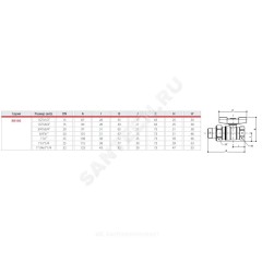 Кран шаровой латунь со спускником R919S никель Ду 15 Ру42 ВР/"американка" 1/2" бабочка красная полнопроходной шар DADO переходной со спускником Giacomini R919SX003