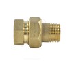 Соединитель латунь американка Ду 25 (1") прямой ВР/НР R18 Giacomini R18Y005