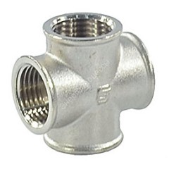 Крест латунь никель Ду 20 (3/4") ВР/ВР SantechSystems