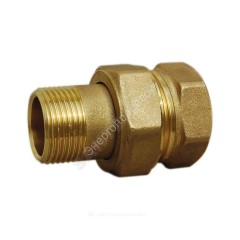 Соединитель латунь американка Ду 40 (1 1/2") прямой ВР/НР R18 Giacomini R18Y017