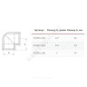 Угольник латунь Ду 15 (1/2") ВР/ВР VALFEX VF.090.L.012