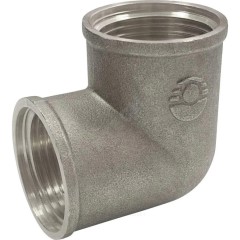Угольник латунь никель Ду 20 (3/4") ВР/ВР VALFEX VF.090.N.034