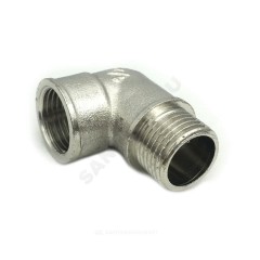 Угольник латунь никель Ду 25 (1") ВР/НР SantechSystems