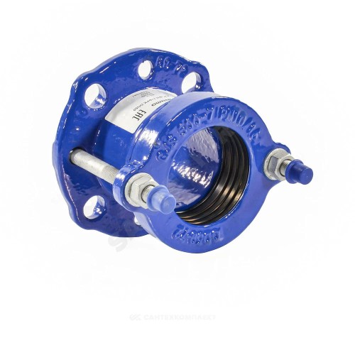 Муфта чугун соединительная Ду 300 (Дн 315-332) Ру10/16 ПФРК Benarmo 1
