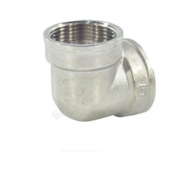Угольник латунь никель Ду 15 (1/2") ВР/ВР SantechSystems