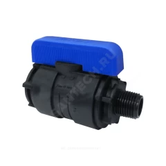Кран шаровой компрессионный Ду 20 3/4"x3/4" НР/ВР Ру16 VALFEX 1210012034034