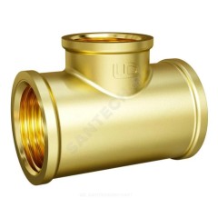 Тройник латунь переходной Ду 20х15х20 (3/4"х1/2"х3/4") ВР LD LD.65.523.20x15x20