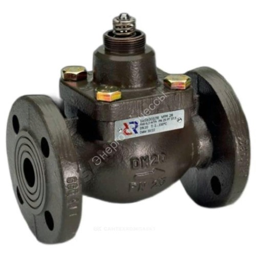 Клапан регулирующий чугун VFM-2R Ду 15 Ру25 фл Kvs=1м3/ч Ридан 065B3053R