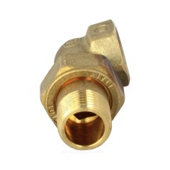 Соединитель латунь американка Ду 10 (3/8") угловой ВР/НР R19 Giacomini R19Y002