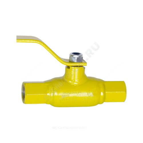 Кран шаровой сталь газ КШ.Ц.М.GAS Ду 15 Ру40 ВР L=135мм LD КШ.Ц.М.GAS.015.040.Н/П.02
