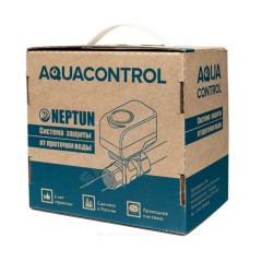 Система защиты от протечек воды латунь Aquacontrol Ду 15 1/2" Ру16 ВР 220В Neptun 100037060700